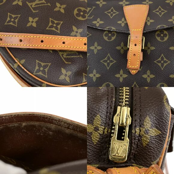 LOUIS VUITTON Jeune Fille MM Shoulder Bag Monogram Leather Brown M51226 - Picture 4 of 16